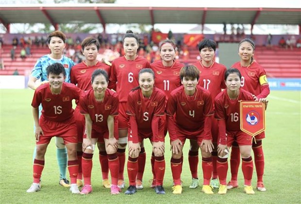 第32届东运会：越南女足将努力取得历史性成绩 hinh anh 1