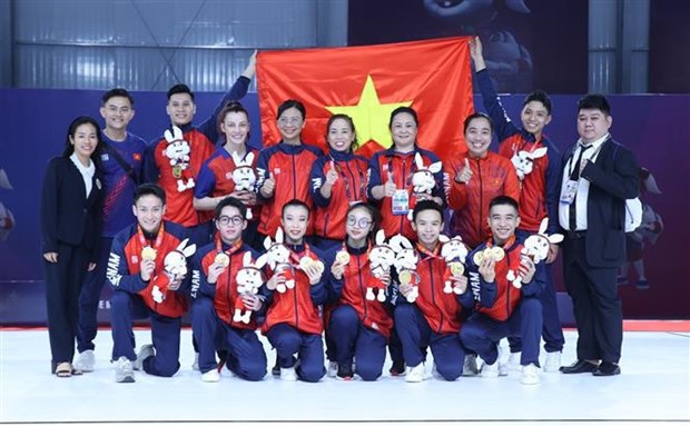 第32届东运会：越南体育代表团稳居总成绩榜首 hinh anh 1
