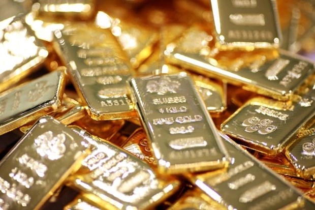 5月16日上午越南国内黄金卖出价处在6710万越盾的水平 hinh anh 1