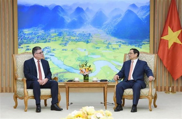 越南政府总理范明政会见古巴内务部长拉萨罗·阿尔韦托 hinh anh 2