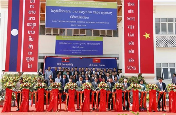 由越南援建的老越友谊医院在老挝川圹省竣工落成 hinh anh 2