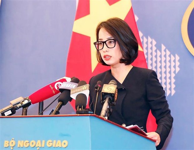 越南外交部例行记者会：越南愿与美国讨论共同关心的问题 hinh anh 1