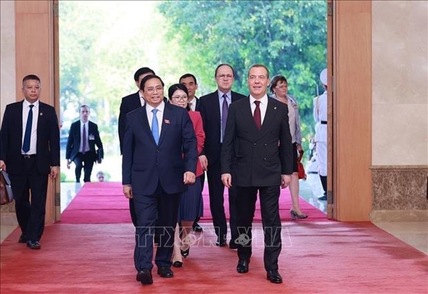 政府总理范明政：越南重视发展与俄罗斯的传统友谊和全面战略伙伴关系 hinh anh 2