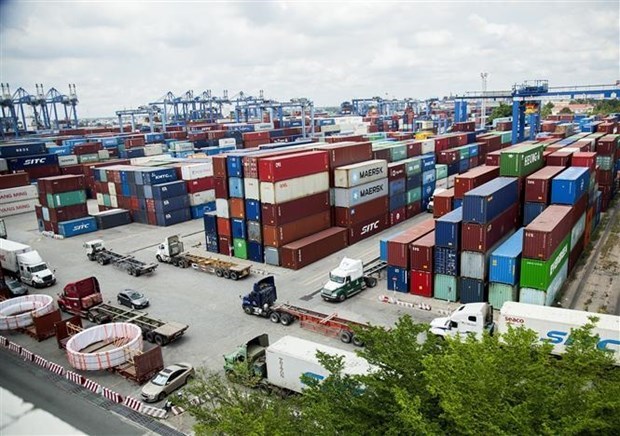 越南海港集装箱吞吐量在7年内翻了一番 hinh anh 1