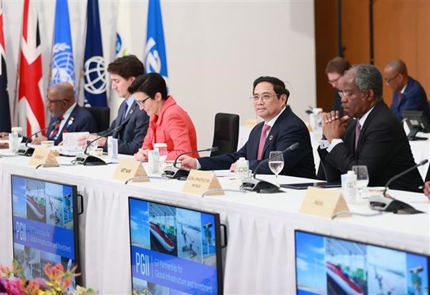 范明政总理出席七国集团峰会扩大会议并对日本进行工作访问在多边和双边层面均取得了圆满成功 hinh anh 2