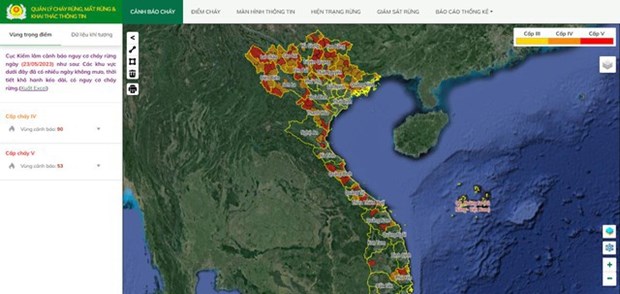 越南政府总理发文指示加强森林防火应急措施 hinh anh 2