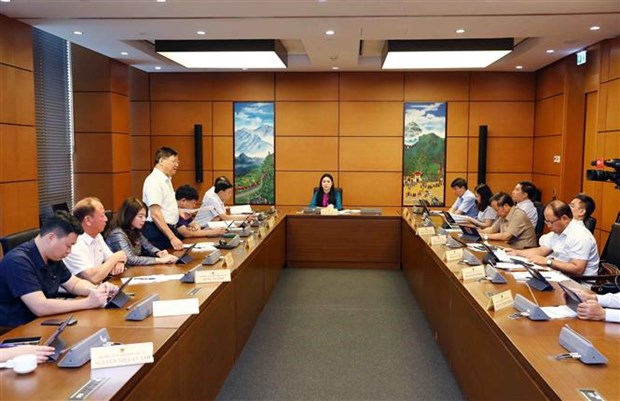 越南第15届国会第5次会议：国会就社会经济报告进行分组讨论 hinh anh 2