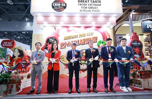 越南企业参加韩国最大食品产业展 hinh anh 1