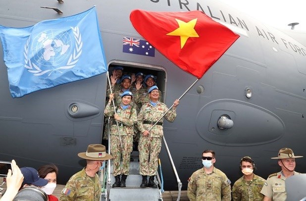 越南女公安军官参加联合国维和行动 hinh anh 2