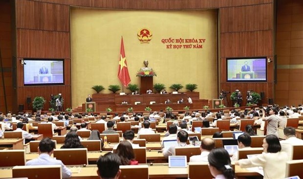 越南第十五届国会第五次会议：国会代表对试行胡志明市发展的特殊机制提出意见 hinh anh 1