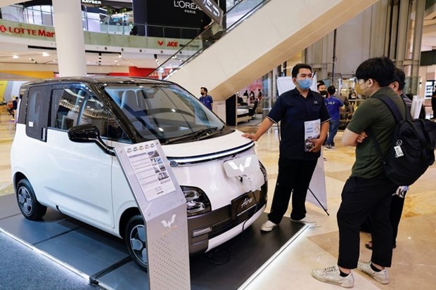 绿色转型-循环经济：印尼对电动车减免2项税款 hinh anh 1