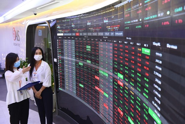 越南股市：6月1日银行股和证券股带动大盘重拾涨势 hinh anh 1