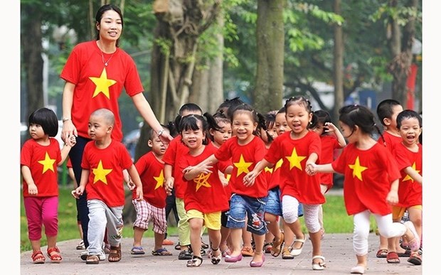 越南儿童权利一向得到保障 hinh anh 1