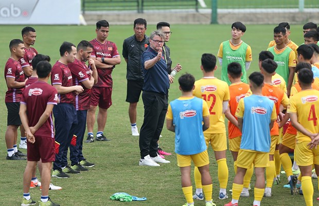 越南男足主教练特鲁西埃希望给予更多球员机会 hinh anh 2