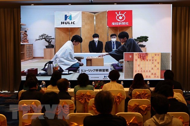 日本象棋“棋圣战”比赛首次在越南举行 hinh anh 1