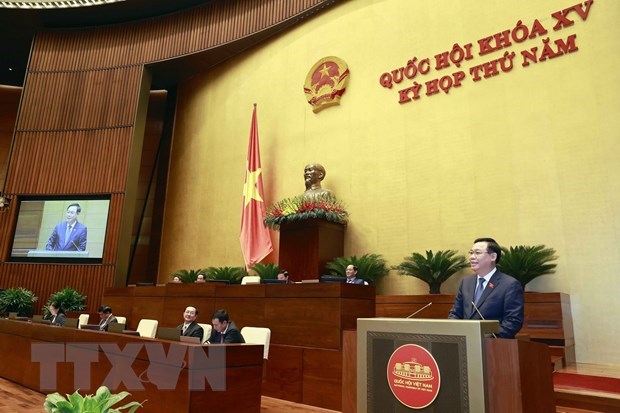 越南第十五届国会第五次会议新闻公报（第14号） hinh anh 1