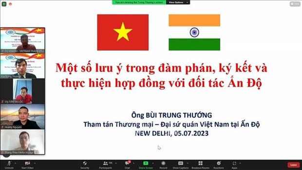越南驻印度商务处为企业提供与印度伙伴合作的详细指南 hinh anh 1