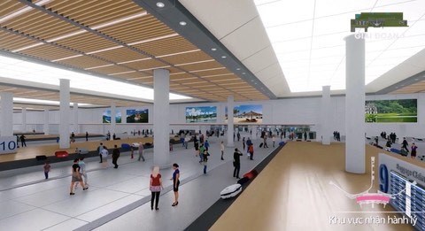 隆城机场客运大楼将于2023年8月开工 hinh anh 1