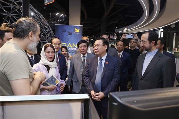 国会主席王廷惠与伊朗创新与技术之家领导举行工作会谈 hinh anh 3