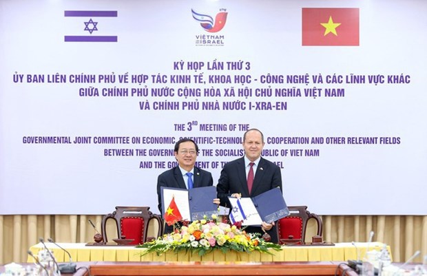 越南-以色列经济科技和其他领域合作政府间委员会举行第三次会议 hinh anh 1
