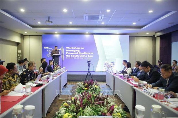 越南在印尼举行的管理东海潜在冲突研讨会上积极发言 hinh anh 1