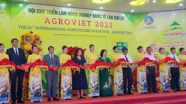 第23届越南国际农业展在河内开幕 hinh anh 1
