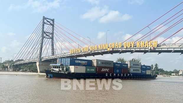 澳大利亚为越南北部内河航运基础设施升级研究项目资助超过30万美元 hinh anh 1
