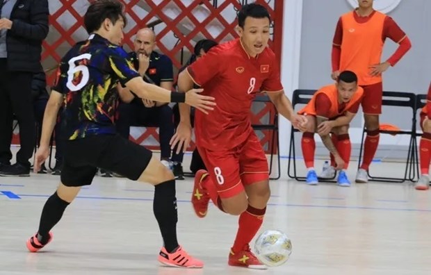越南队以三战全胜的成绩晋级2024亚足联五人制足球亚洲杯决赛 hinh anh 1