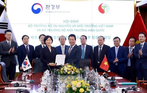 越南与韩国在环境领域开展全面合作 hinh anh 1
