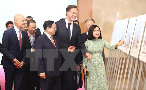 荷兰首相马克·吕特圆满结束对越南的正式访问 hinh anh 3
