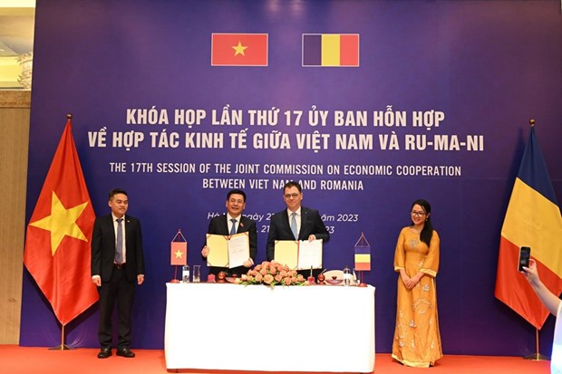 越南与罗马尼亚促进进出口商品市场拓展 hinh anh 1