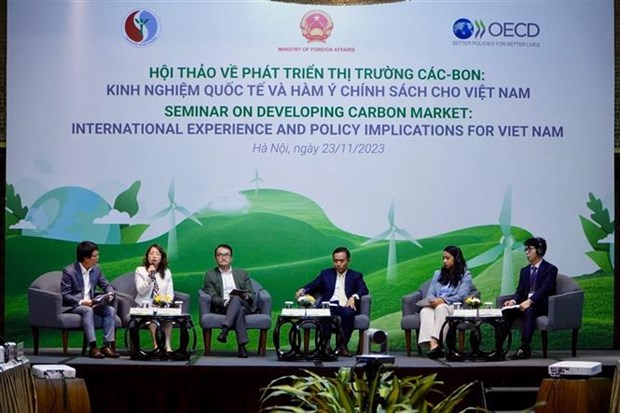 越南积极促进碳市场发展的国际合作 hinh anh 1