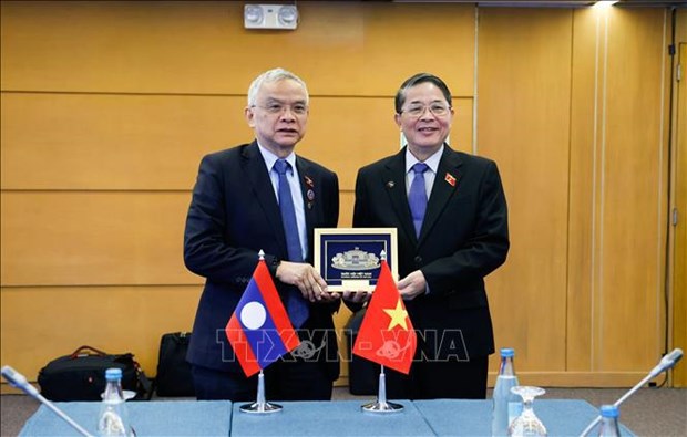 APPF-31：越南国会副主席阮德海会见菲律宾与各国国会领导 hinh anh 2