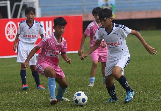 国际足联为越南校园足球项目提供5万多个皮球 hinh anh 1