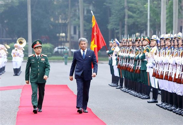 马来西亚国防部长对越南进行正式访问 hinh anh 1