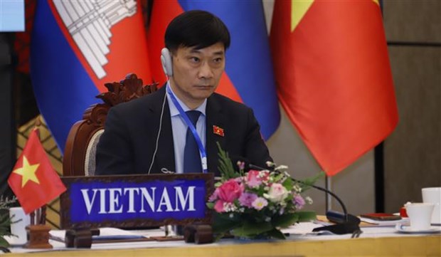 促进柬老越三国在经济互联互通方面的议会间合作 hinh anh 1