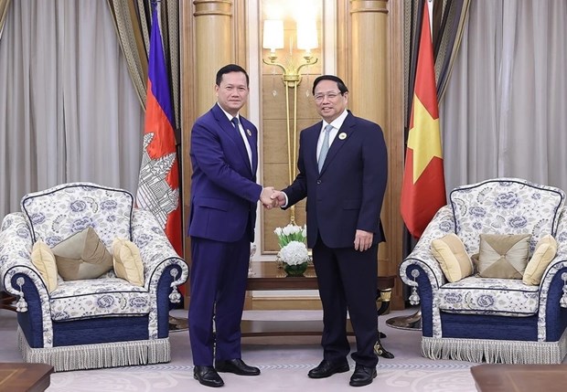 柬埔寨驻越大使阮辉曾：柬埔寨首相洪玛奈访越之行推动越柬关系迈上新高度 hinh anh 2