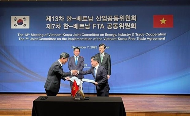 越南与韩国促进贸易、工业和能源合作 hinh anh 2
