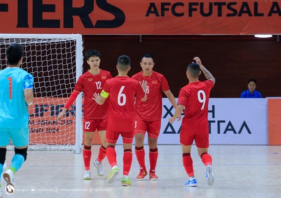 越南力争获得第三届五人制足球世界杯门票 hinh anh 1