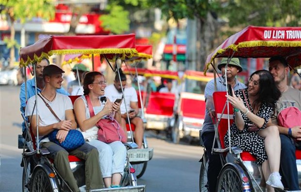 韩国和中国游客占越南外国游客总数的42% hinh anh 1