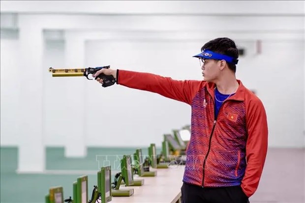 越南射击运动员在2024年亚洲射击锦标赛夺得金牌 hinh anh 1
