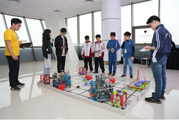 250支队参加2024年VEX机器人国家锦标赛 hinh anh 1