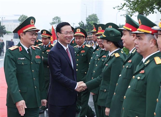 越南国家主席武文赏：Viettel须保持数字政府、数字社会和数字经济建设的先锋作用 hinh anh 1