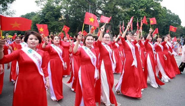 2024年首届“致力于和平与发展的首都妇女”节即将举行 hinh anh 1