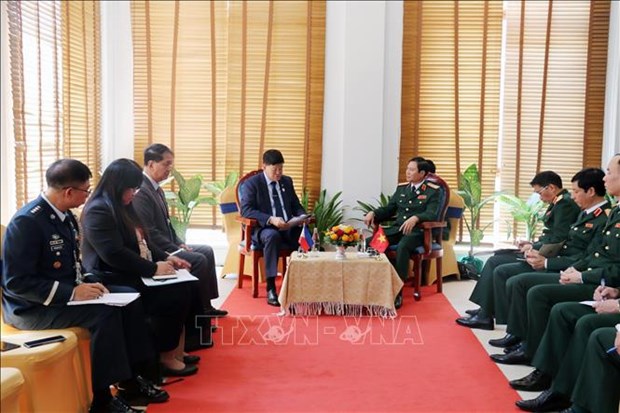 越南国防部加强与印尼、菲律宾国防部的合作 hinh anh 2