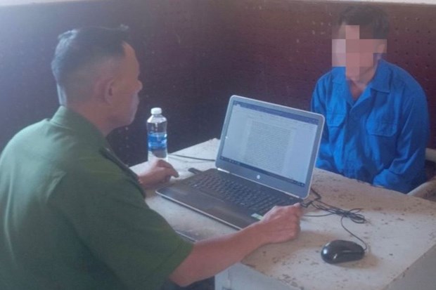 得农省与老挝警方配合抓获一名越南籍涉毒逃犯 hinh anh 1