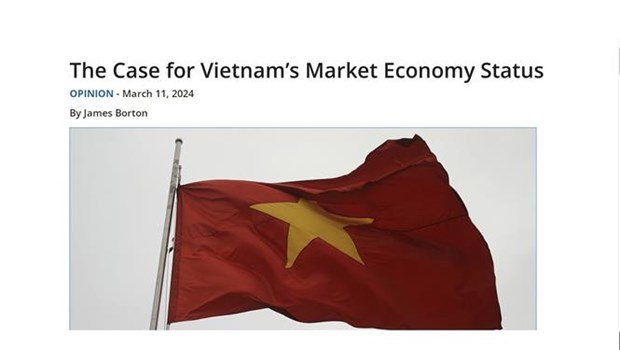 分析人士指出美国应承认越南市场经济地位的理由 hinh anh 1