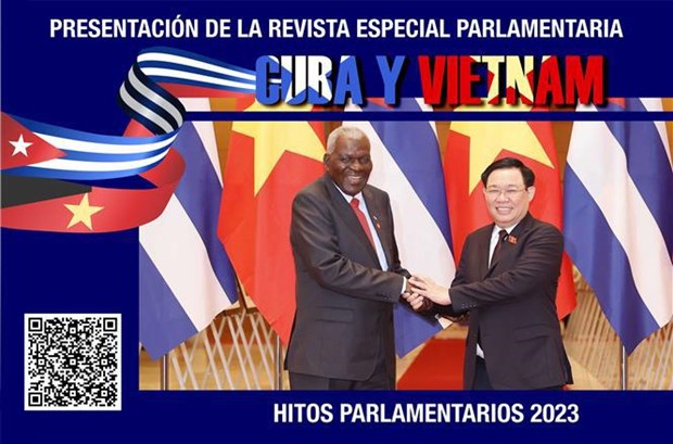 古巴国会印发关于越古关系的特刊 hinh anh 1