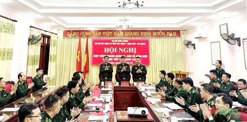 高平、河江和谅山三省边防部队协同保护边界线 hinh anh 1