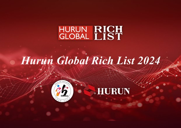 越南亿万富翁在《2024胡润全球富豪榜》排名上升 hinh anh 1